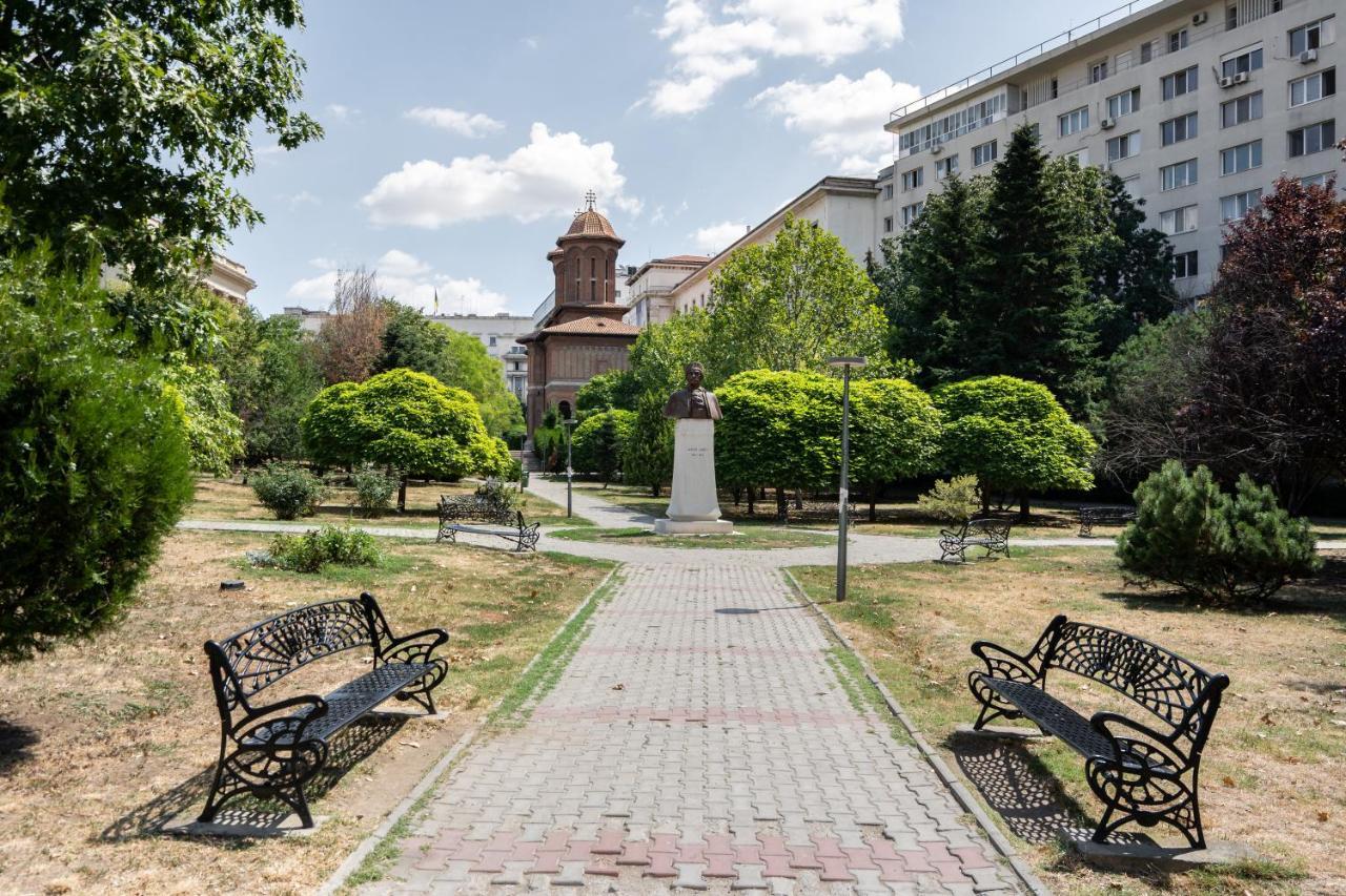 Elegant Studio In The Heart Of The Town Бухарест Экстерьер фото